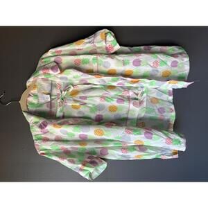 Sigrid Olsen Women's Pineapple Print Pajama Set